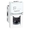 Legrand Duomenų lizdas „Mosaic“ 1x RJ45 Cat.6 STP modulinis lizdas ir teksto laukelis 1M baltas