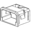LEGRAND Endeprop til U50, U55 og U60 pendelGul Plast