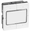 LEGRAND Mosaic spyruoklinis paspaudžiamas 4P LED 2 modulių baltas