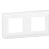 Legrand 277804L MOSAIC Dvigubas horizontalus rėmas - 2X2 modulis balta skirta 277804L laikikliui