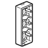Legrand Mosaic pagrindas 6 m vertikalus baltas