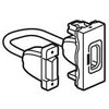 LEGRAND „Plug and play“ sprendimas. Tvirtinamas su 15 cm HDMI kabeliu su kištuku. Balta.