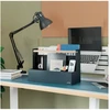 Leitz Fabric Portable Desk Organiser with Handle, Fabric, Dark Pilkas, 8kg, 380 mm, 190 mm, 260 mm (61970089)