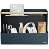 Leitz Fabric Portable Desk Organiser with Handle, Fabric, Dark Pilkas, 8kg, 380 mm, 190 mm, 260 mm (61970089)