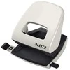 Leitz NeXXt skylamušis 5008, 2 skylės, 30 lapų, 30 lapų, juoda, pilka, metalas, plastikas, 8 cm, 5,5 mm, A4