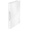 Leitz 2 ring binder WOW, baltas