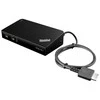 Lenovo 03X6300, Laidinis, OneLink+, 3,5 mm, 10, 100, 1000 Mbit/s, Juoda