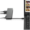 Lenovo 4X90S92381, Laidinis, USB 3.2 Gen 1 (3.1 Gen 1) Type-C, 10, 100, 1000 Mbit/s, Pilkas, 5 Gbit/s, 4K Ultra HD