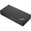 „Lenovo“ universalus USB-C dokas (su 135 W maitinimo adapteriu) | „ThinkPad“ | Ethernet LAN (RJ-45) jungtys: 1 | DisplayPort jungčių kiekis: 1 | HDMI jungčių kiekis: 1