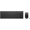 Klaviatūra Lenovo 4X31R64462, viso dydžio (100 %), belaidis, radijo dažnių belaidis ryšys + „Bluetooth“, žirklinis mygtukinis jungiklis, juodas, pridedama pelė