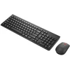 Klaviatūra Lenovo 4X31R64464, pilno dydžio (100 %), belaidė, RF belaidė, žirklinis klavišų mechanizmas, juoda, su pele