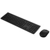 Klaviatūra Lenovo 4X31R64345, viso dydžio (100 %), belaidis, RF belaidė + „Bluetooth“, žirklinis mygtukinis jungiklis, juodas, su pele