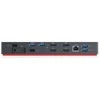 Lenovo „ThinkPad Thunderbolt 3“ darbo stotis, 2 kartos, laidinis, „Thunderbolt 3“, 10, 100, 1000 Mbit/s, juoda, 3840 x 2160 pikselių, Lenovo