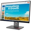 Lenovo ThinkVision P24QD-40 Monitorius, 60.5 cm (23.8"), 2560 x 1440 pikselių, Quad HD, LCD, 6 ms, Juodas