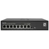 Šakotuvas Level One Switch LevelOne LevelOne GES-2208 łącza jungiama į tinklą Zarządzany L2 Gigabit Ethernet (10/100/1000) Juodas
