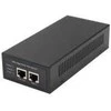 Digital Data Communications LevelOne Gigabit PoE injektorius, 60 W, 802.3at/af PoE, Gigabit Ethernet, 10/100/1000 Mbit/s, IEEE 802.3af, IEEE 802.3at, IEEE 802.3bt, juodas, maitinimas, RoHS