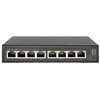 Šakotuvas Level One Carruzzo LevelOne GES-2108 tinklo komutatorius Valdomas L2 Gigabit Ethernet (10/100/1000) Juoda