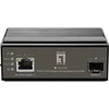 Level One „LevelOne LevelOne IGC-0102“ šviesolaidinis keitiklis 1000 Mbit/s, juodas