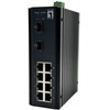 Šakotuvas Level One Carruzzo LevelOne IGU-1071 tinklo komutatorius Valdomas L2+ Gigabit Ethernet (10/100/1000) Juoda
