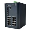 Šakotuvas Level One Carruzzo LevelOne IGU-2071 tinklo komutatorius Valdomas L2+ Gigabit Ethernet (10/100/1000) Juoda