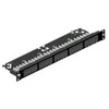 Leviton Brand Rex „Brand-Rex C5CPNLU504PK2M“, RJ-45, Cat3, U/UTP (UTP), 26/22, juodas, plienas