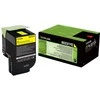 Lexmark 80C2XYE (802XY) Toneris cartridge, Geltona, 4000 pages