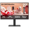 Monitorius LG 27BA54QB-B.AEU, 68.6 cm (27"), 2560 x 1440 pikselių, 2K, LCD, 5 ms, Juodas