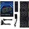 Lian Li UNI FAN TL Wireless korpuso ventiliatorius, ARGB, PWM, 3er-Pack – Reverse Blade, 120mm, juodos spalvos