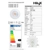 Light Solutions Aps „HiluX D1 Gen3“ – viso spektro LED įleidžiamas prožektorius – 2,8 W – Ra97 3000 K – baltas