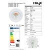 Light Solutions Aps „HiluX D8 Tilt360“ – viso spektro LED įleidžiamas prožektorius – Ra97 – 3000K – baltas