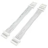 Light Solutions Aps „Light Solutions“ laidas, skirtas „Philips Hue LightStrip V4“ – 5 cm – baltas – 2 vnt.