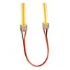 Light Solutions Aps „Light Solutions“ dvigubi „SmartClip“ laikikliai 10 mm COB LED juostai su 15 cm laidu – 5 vnt. pakuotėje