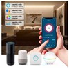 Light Solutions Aps „Light Solutions“ laidinis „Zigbee“ šviesos reguliatorius – kojinis jungiklis – baltas