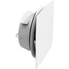 Lindab Oro srauto priekinė plokštė AIRYFP-BOW 125 mm RAL9003