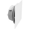 Lindab Oro pralaidumo priekinė plokštė, kvadratinė AIRYFP-SQUA, 100 mm, RAL9003