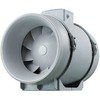 LINDAB ortakinis ventiliatorius MFP100, pagamintas iš plastiko, gali būti išmontuojamas spaustukais. Oro srautas min./maks. 180/245 m³/h, 50/60 Hz, 25–23 W, Ø97 mm.