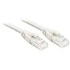 Tinklo Kabelis - LINDY Cat.6 U/UTP Tinklo Kabelis, RJ45, M/M, 250MHz, 0.3 m, Baltas