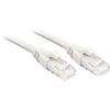 Tinklo Kabelis - LINDY Cat.6 U/UTP Tinklo Kabelis, RJ45, M/M, 250MHz, 0.3 m, Baltas