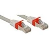 Tinklo Kabelis - LINDY Cat.6A S/FTP LSZH Tinklo Kabelis, RJ45, M/M, 500MHz, 26AWG, 0.3 m, Pilkas