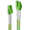 Pluoštinis Optinis Kabelis - LINDY Pluoštinis Optinis Kabelis LC/LC, 50/125µm, OM5, LSZH, 100Gbps, 10 m, Žalias