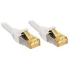Tinklo Kabelis - LINDY S/FTP LSZH Tinklo Kabelis, Cat.6A Jungtis, Cat.7 Raw, RJ45, M/M, 1.5 m, Baltas