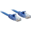 Tinklo Kabelis - LINDY Cat.6 U/UTP Tinklo Kabelis, RJ45, M/M, 250MHz, 1 m, Mėlynas