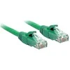 Tinklo Kabelis - LINDY Cat.6 U/UTP Tinklo Kabelis, RJ45, M/M, 250MHz, 20 m, Žalias