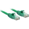 Tinklo Kabelis - LINDY Cat.6 U/UTP Tinklo Kabelis, RJ45, M/M, 250MHz, 20 m, Žalias