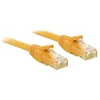 Tinklo Kabelis - LINDY Cat.6 U/UTP Tinklo Kabelis, RJ45, M/M, 250MHz, 2 m, Geltonas