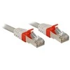 Lindy 2 m Cat.6A S/FTP LSZH tinklo kabelis, pilkas, 2 m, Cat6a, S/FTP (S-STP), RJ-45, RJ-45, pilkas