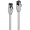 Tinklo Kabelis - LINDY Cat.8.1 S/FTP LSZH Tinklo Kabelis, RJ45, M/M, 2000MHz, 24AWG, 2 m, Pilkas