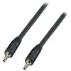 Garso Kabelis - LINDY Garso Kabelis 3.5 mm Stereo, 2 m, Juodas