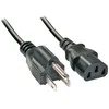 Maitinimo Laidas - LINDY US 3 Pin į C13 Maitinimo Laidas, 2 m, Juodas
