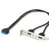 Lindy Galinė plokštė 2x USB 3.0 (33096)